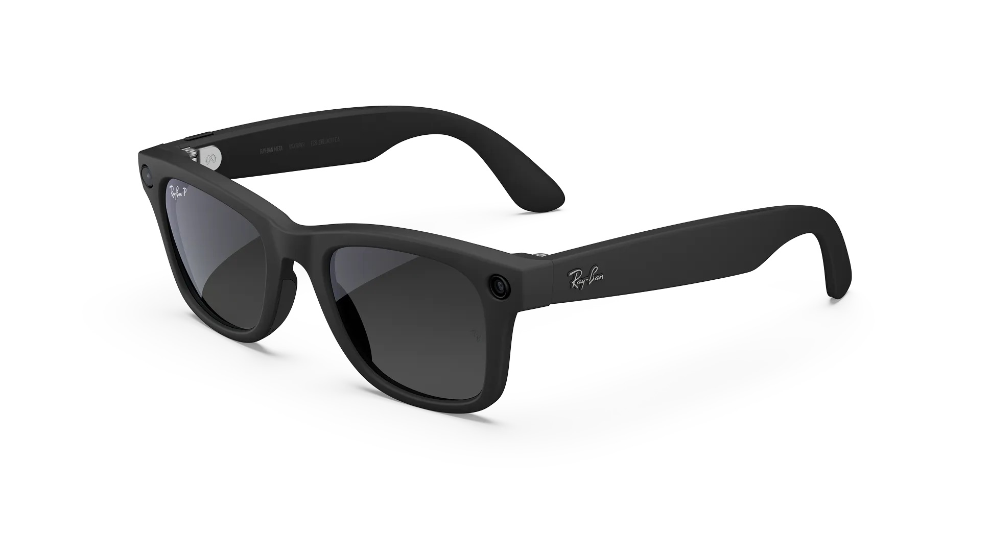 Умные очки Ray-Ban Wayfarer (Gen 2) Matte Black / Polarized Gradient Graphite RW4012 Large