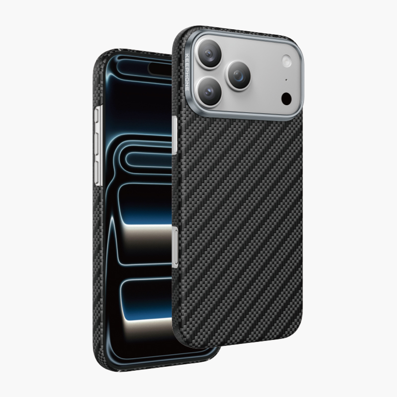 Чехол-накладка Keephone Kevlar Robin MagSafe для Apple iPhone 17 Pro Black