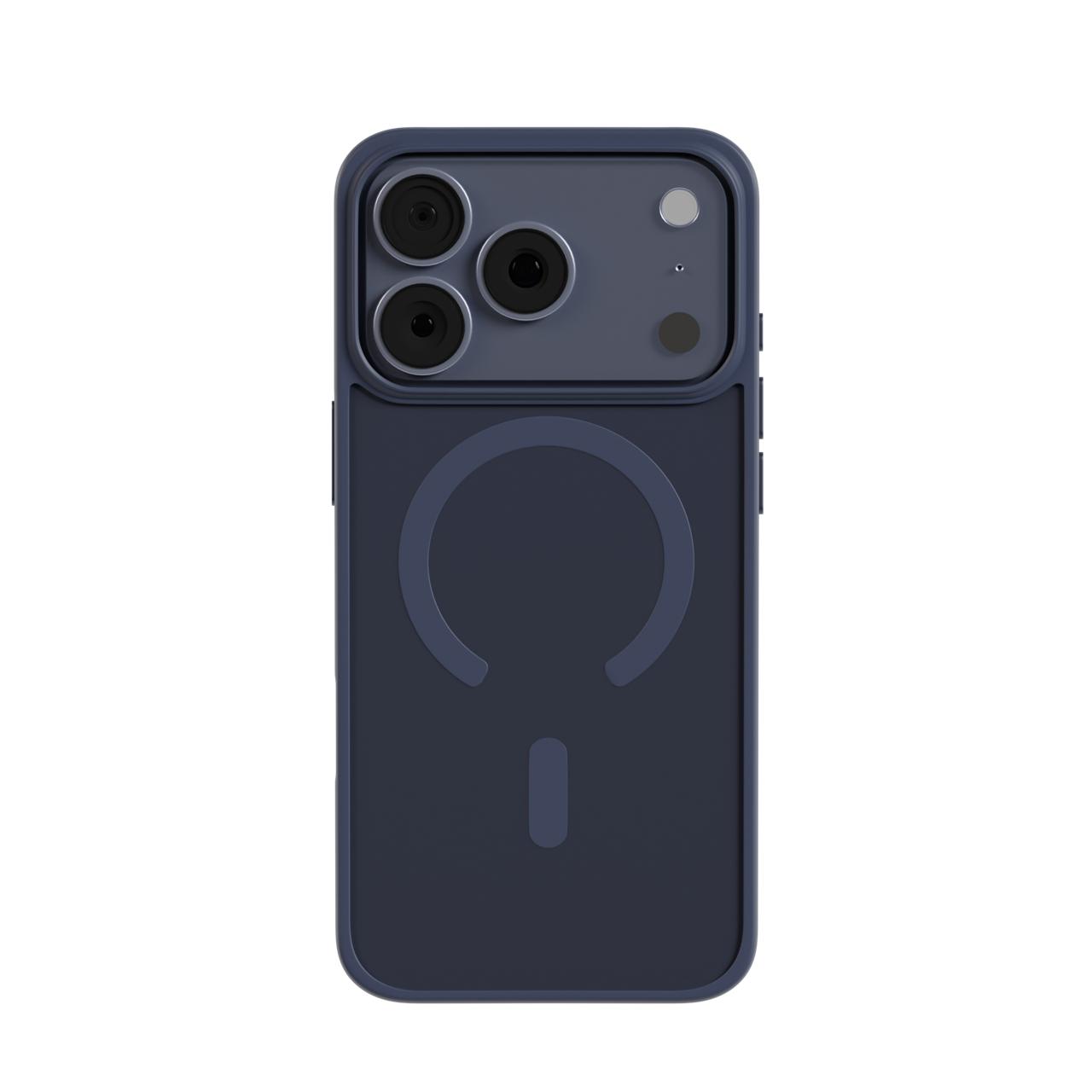 Чехол AceCase Soft Rim for 17 Pro Max Blue