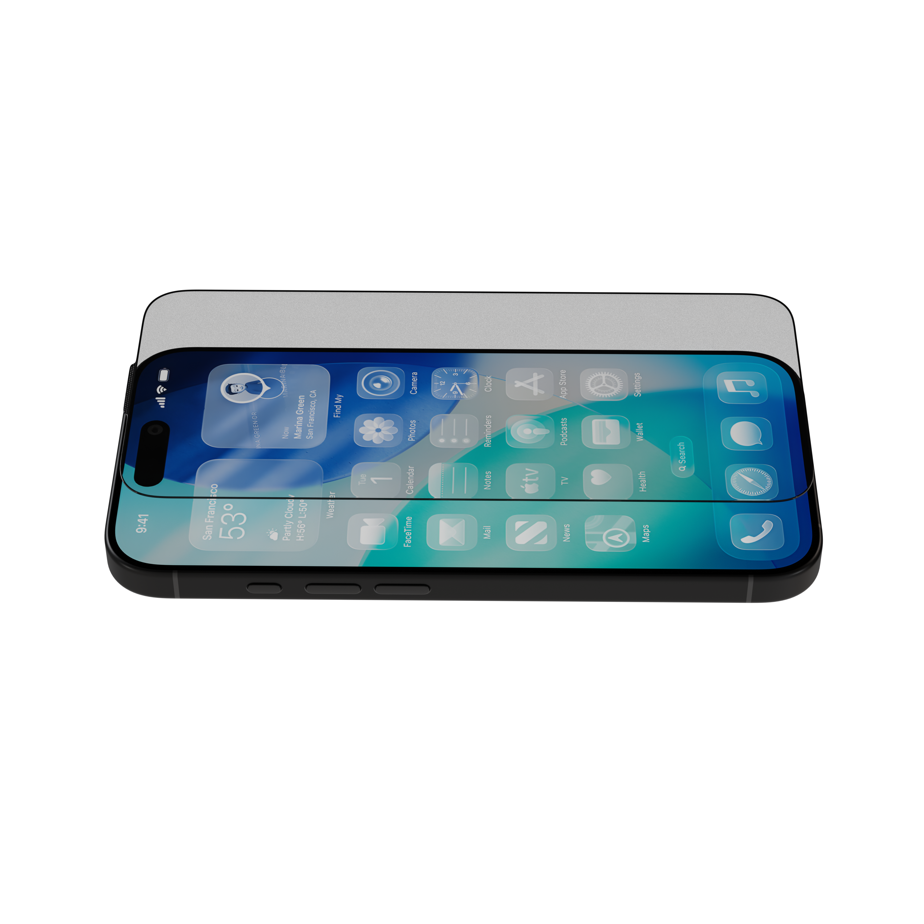 Защитное стекло AceCase - AceGlass for iPhone 15 Pro Max